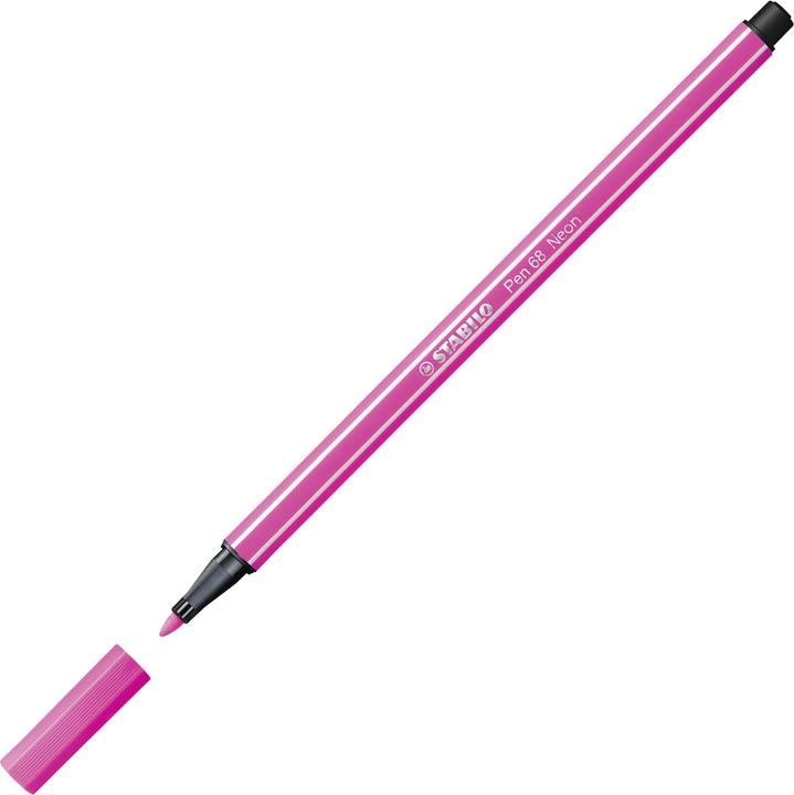 Productafbeelding STABILO Pen 68 Premium viltstift (Neon roze, 1 x)