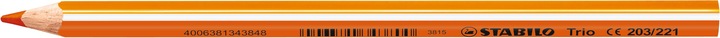 Produktbild STABILO Trio dick Dreikant-Buntstift mit Spitzer (Multicolor, 12 x)