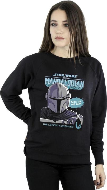 Image du produit Star Wars - Sweat MANDO COMIC COVER - Femme (L)