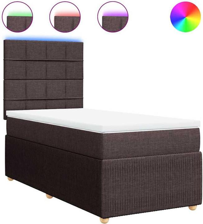 Actual product image vidaXL Boxspringbett (90 x 200 cm)