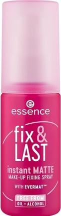 Image du produit essence Fix & Last Instant Matte Make-Up Fixing Spray - Transparent
