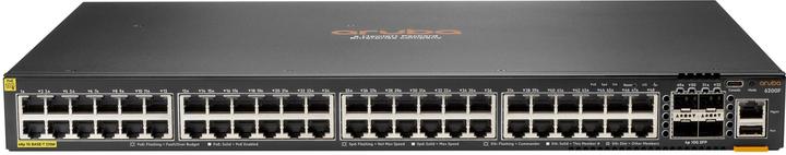 Produktbild Aruba HPE Networking CX 6200F 48G Class-4 PoE 4SFP+ 370W Switch (EN) (52 Ports)
