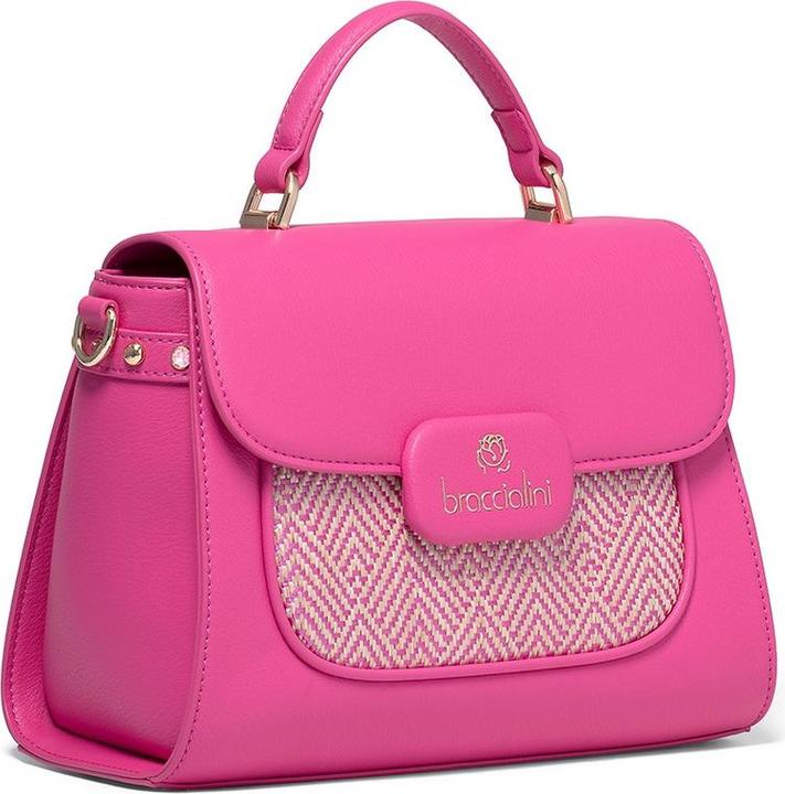 Produktbild Braccialini Damen Handtasche - Modell Erisma Chic - Textil & Polyester - 25.0 X 17.5 X 12.5 Cm