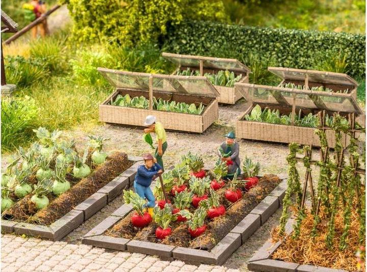 Actual product image Noch H0 set bed borders