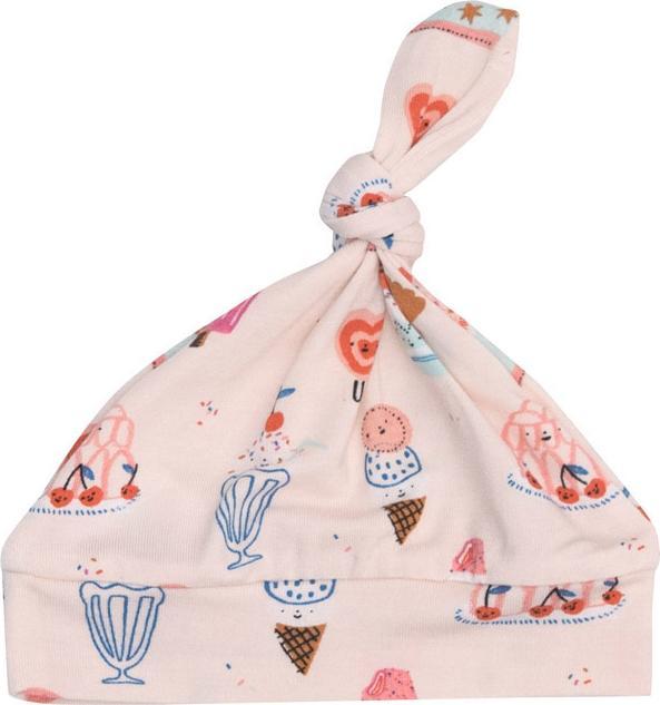 Image du produit Angel Dear Dehnbare Bambusknotenmütze für Babys, Jungen und Mädchen, 0–3 Monate