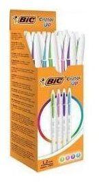 Immagine prodotto Bic Biro Cristal Up Fashion, assortite, confezione da 20 pezzi (20x)