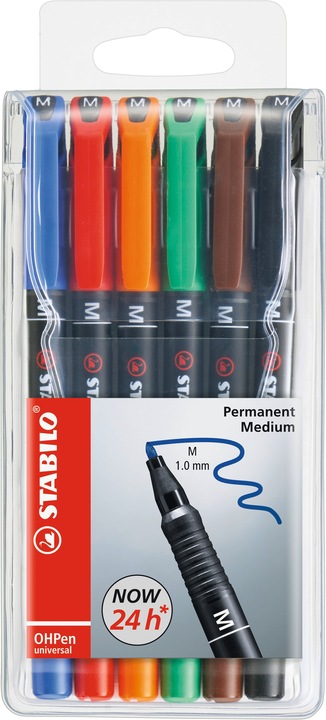 Grün, Rot, Blau, Schwarz, Orange, Braun
