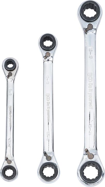 Produktbild BGS Ratschen-Ringschlüssel-Satz (19 mm, 12 mm, 14 mm, 16 mm, 10 mm, 18 mm, 17 mm, 11 mm, 15 mm, 8 mm, 9 mm, 13 mm)