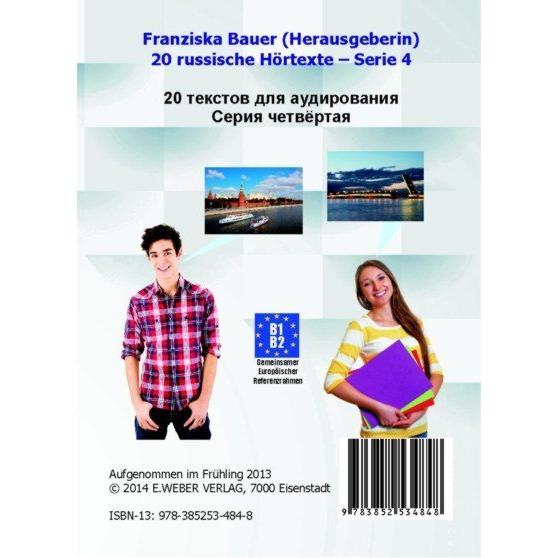 20 russische Hörtexte - Serie 4,CD-A., Hörbücher von Franziska Bauer