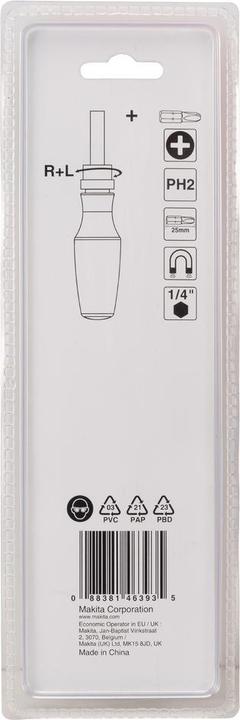 Immagine prodotto Makita Ratschenschraubendreher (Bithalter) (Fessura croce Phillipps (PH))