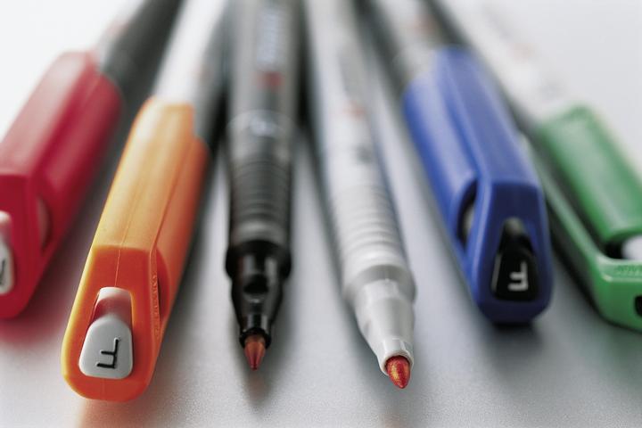 Image du produit STABILO Stylo universel OHPen soluble dans l'eau (Vert, Rouge, Bleu, Noir, 0.40 mm, 4 x)