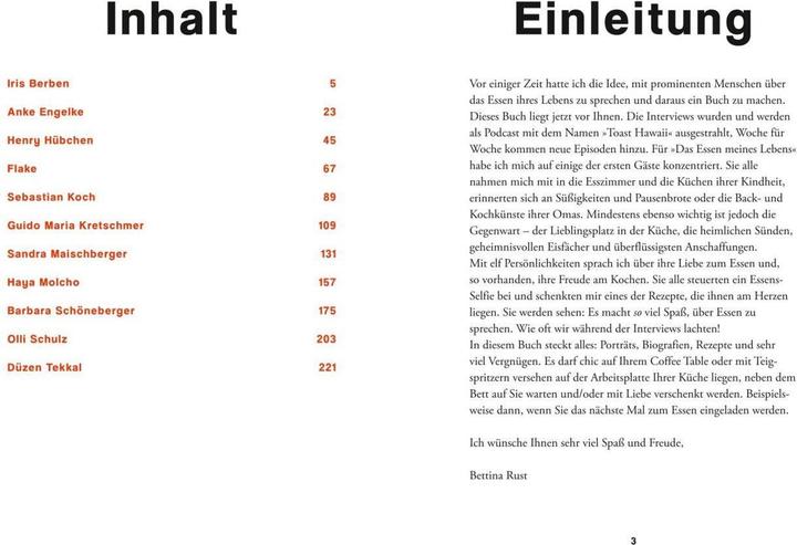 Immagine prodotto Das Essen meines Lebens (Tedesco, Bettina Rust, 2022)