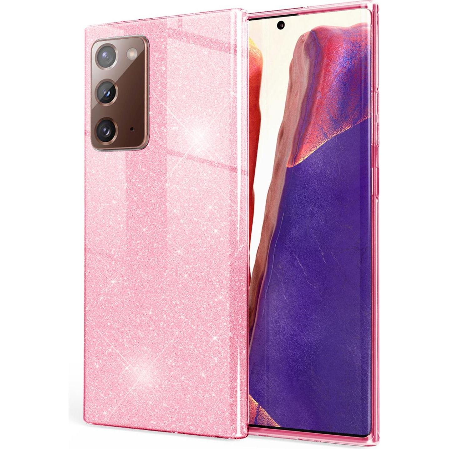 Nalia Handyhülle (Samsung Galaxy Note 20), Smartphone Hülle, Pink