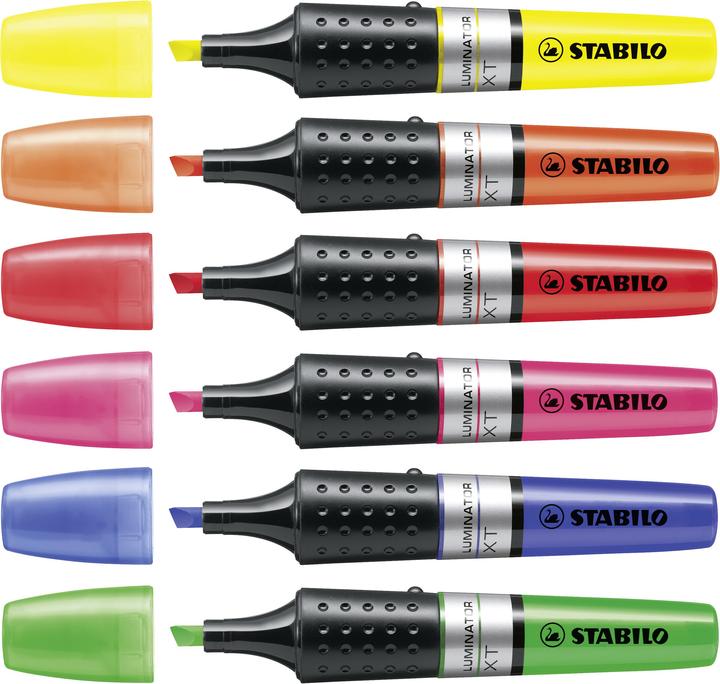 Produktbild STABILO LUMINATOR Textmarker (Mehrfarbig, 5 mm, 6 x)