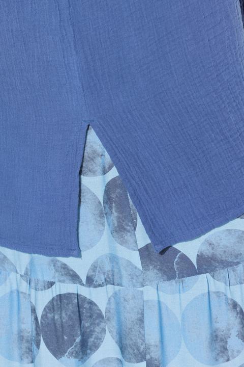Produktbild Ulla Popken Bluse, A-Linie, Musselin, Stickerei (60)