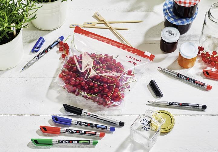 Produktbild STABILO Write-4-all (Grün, Rot, Blau, Schwarz, 1 mm, 4 x)