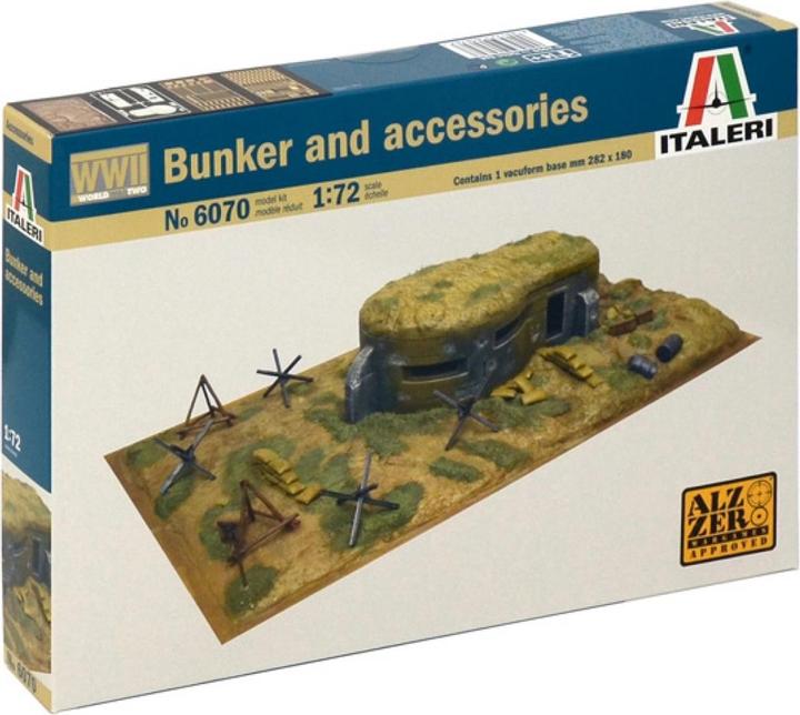 Actual product image Italeri Bunkers and accessories