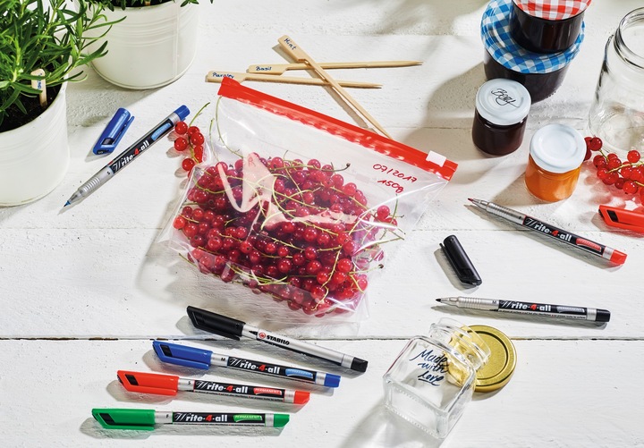 Produktbild STABILO Write-4-all (Grün, Rot, Blau, Schwarz, 1 mm, 4 x)