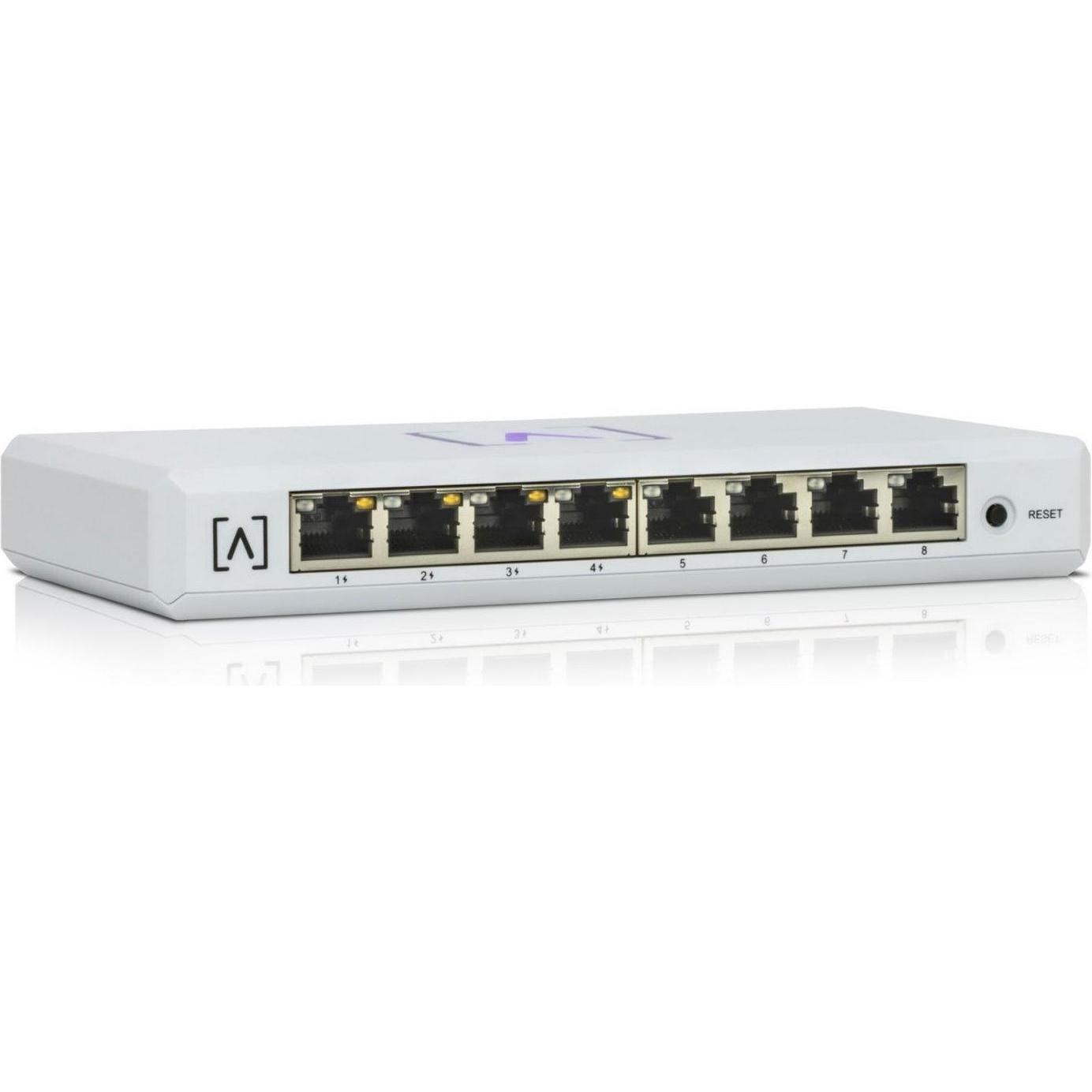 Alta Labs Switch 8-poort PoE Switch 8-poort PoE (8 Ports) (S8-POE)