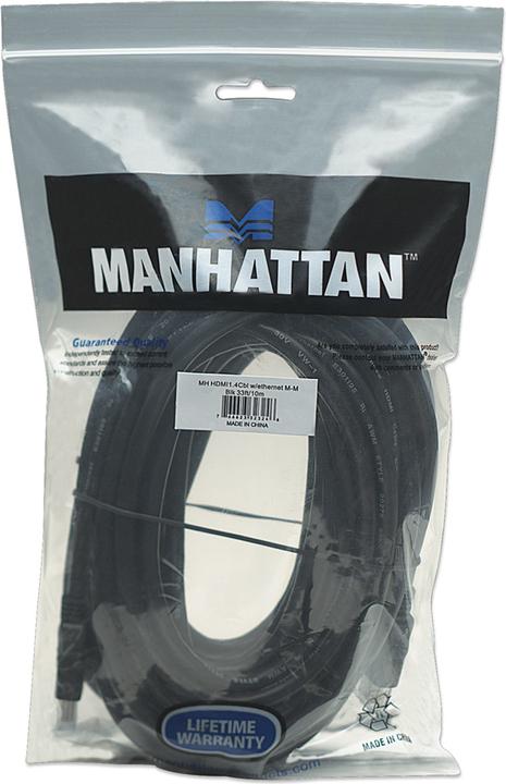 Produktbild Manhattan High Speed HDMI Kabel mit Ethernet Kanal (10 m)
