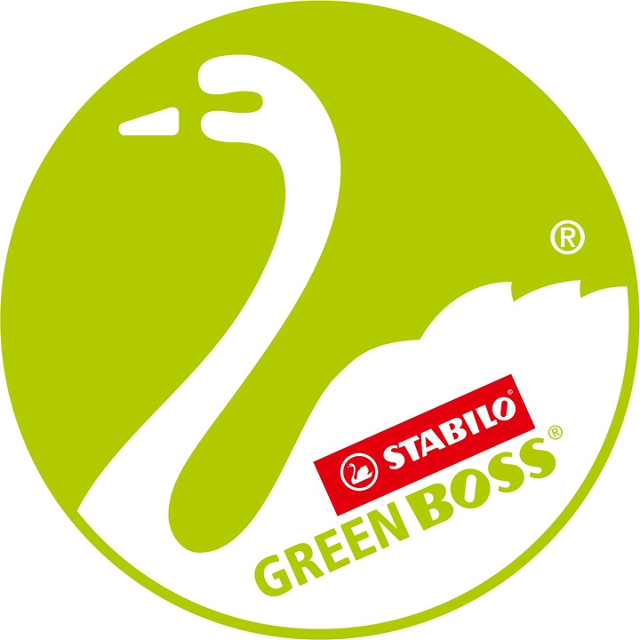 Produktbild STABILO GREEN BOSS Textmarker (Pink, Gelb, Grün, Orange, 5 mm, 4 x)