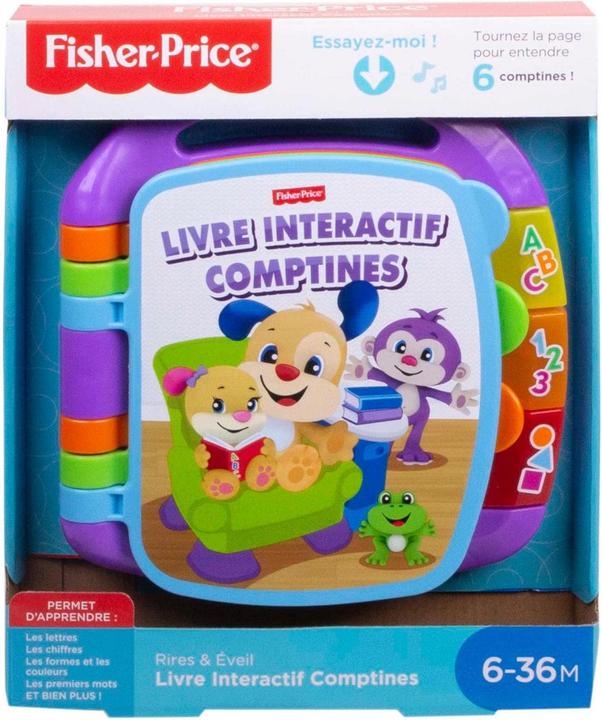 Produktbild Fisher-Price Lernspass Liederbuch (Französisch)