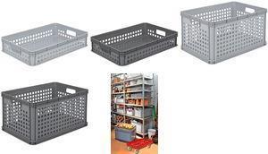 Produktbild keeeper Aufbewahrungskorb "robert", 22 Liter, nordic-grey (1x)