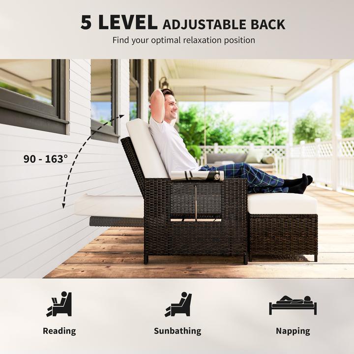 Produktbild Outsunny Lounge-Sofa