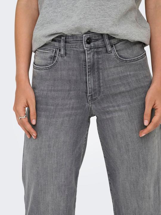 Actual product image Only ONLANN-MADISON Hohe Taille Verkürzt Jeans Jeans mit weitem Bein (32)