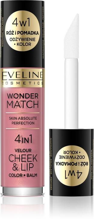 Eveline Wonder Match Blush and Lipstick 4in1 No. 03 4.5ml (03)