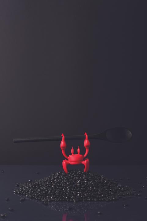 Actual product image Ototo Spoon holder & Steam Releaser - Red (OT905)