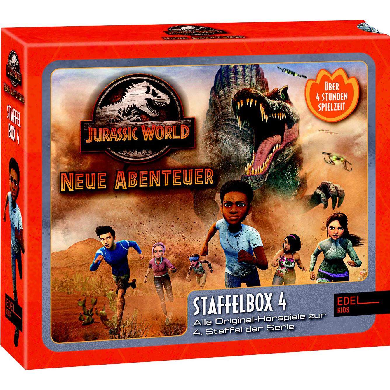 Jurassic World - Neue Abenteuer Staffelbox 4 (F10-12), Hörbücher
