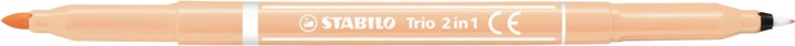 Produktbild STABILO Trio in Filzstift und Fineliner in einem (Mehrfarbig, 10 x)