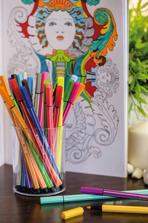 Produktbild STABILO Pen 68 Premium-Filzstift (Mehrfarbig, 18 x)