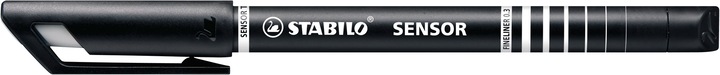 Produktbild STABILO SENSOR F Finliner mit gefederter Spitzer (Mehrfarbig, 6 x)