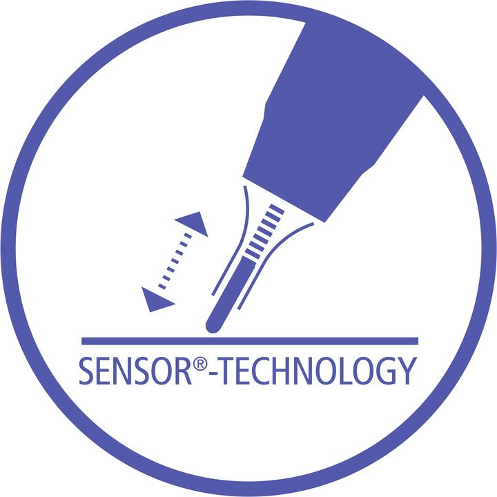 Produktbild STABILO SENSOR F Finliner mit gefederter Spitzer (Rosa, Lila, Blau, Grün, 4 x)