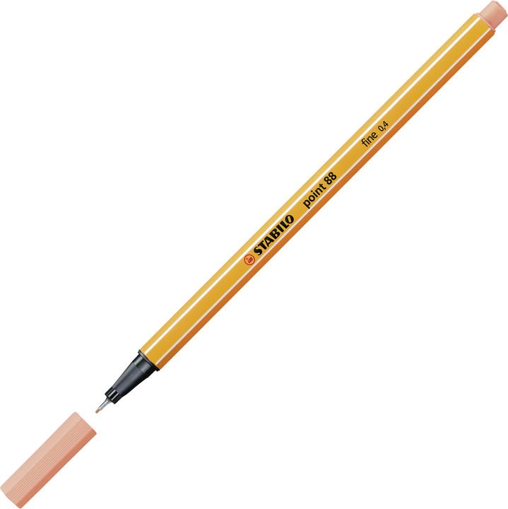 Produktbild STABILO point 88 Fineliner (Apricot, 1 x)