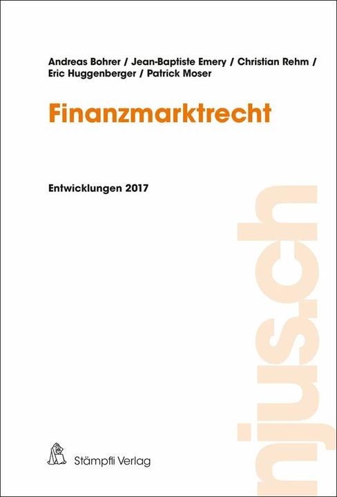 Image du produit Finanzmarktrecht (Allemand, Christian Rehm, Andrew Drill, 2018)