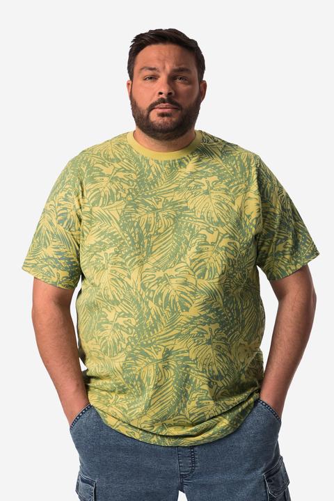 Actual product image Men+ T-Shirt, Halbarm, Blättermuster, bis Gr. 84/86 (68)