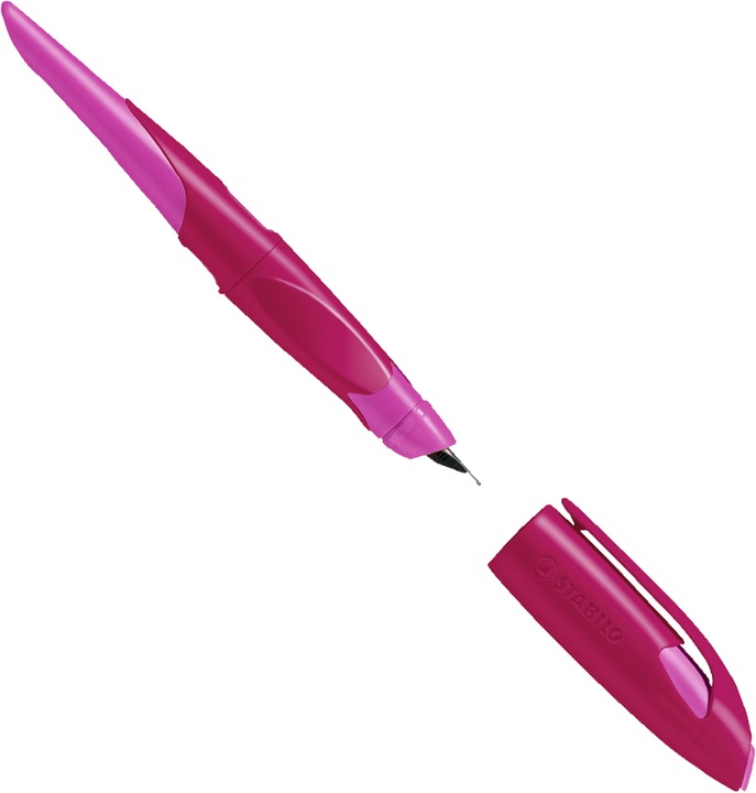 Produktbild STABILO EASYbirdy ergonomischer Schulfüller für Linkshänder Standard-Feder (Rosa, 1 x)