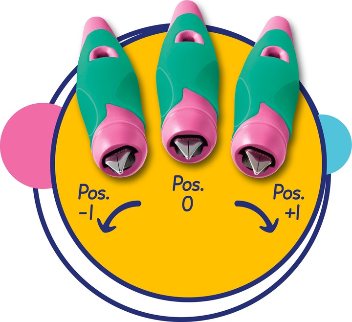 Produktbild STABILO EASYbirdy ergonomischer Schulfüller für Rechtshänder Standard-Feder (Grün, Blau, 1 x)