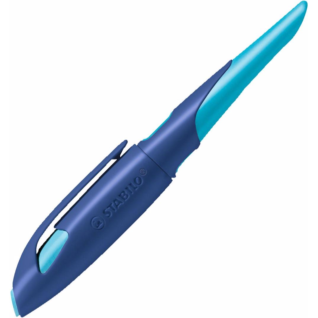 Thumbnail - STABILO, Schreibstifte, EASYbirdy ergonomischer Schulfüller für Rechtshänder Standard-Feder (Blau, 1 x)