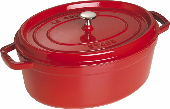 Staub Cocotte (31 cm, Bräter + Schmortopf, Gusseisen)
