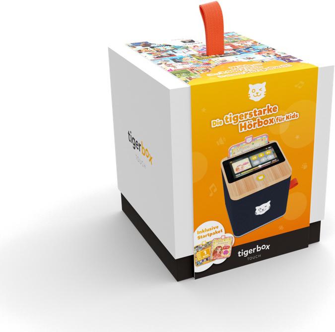 Actual product image Tigermedia Tigerbox Touch Bundle with screen protector and christmas time (German)