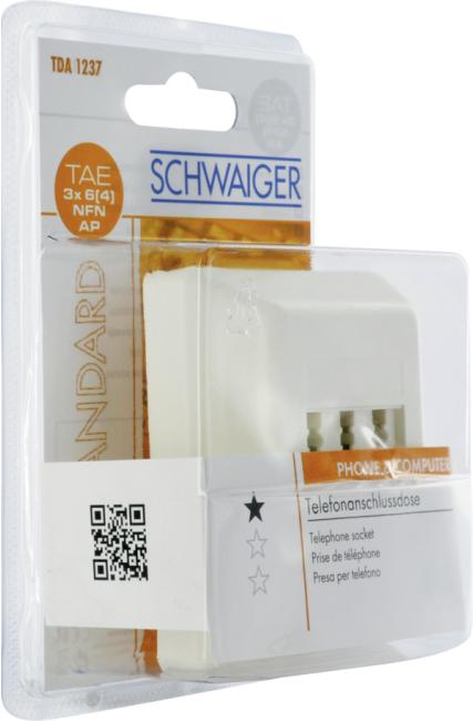 Produktbild Schwaiger TAE Anschlussdose NFN