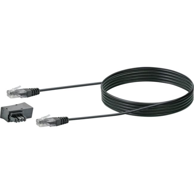 Schwaiger Adattatore TAE/DSL con cavo modem, Accessori per telefoni