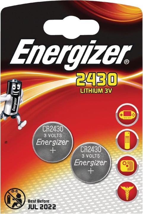 Actual product image Energizer CR2430 Lithium (2 pcs., CR2430, 290 mAh)