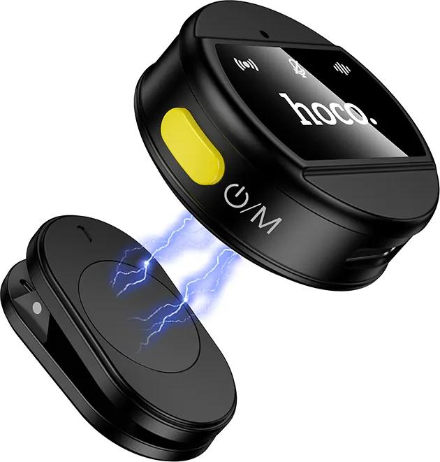 Actual product image Hoco Other Computer Accessory Wireless microphone USB C L21 black