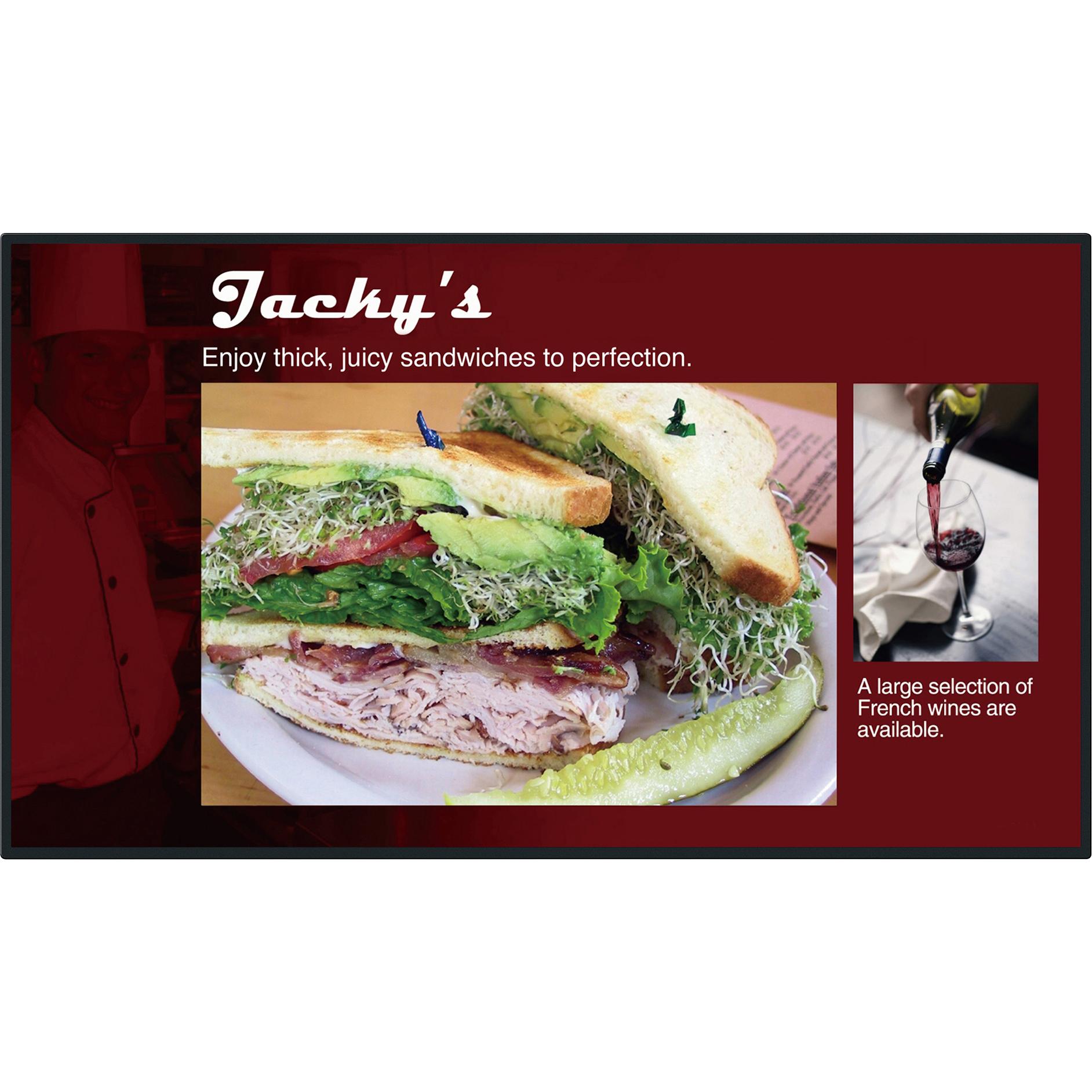 Thumbnail - Panasonic TH-55LFE8E Public Display (1920 x 1080 Pixel, 55"), Digital Signage, Schwarz