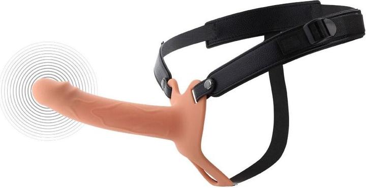 Hidden Desire Hollow Penis Strapon Vibrating 18cm